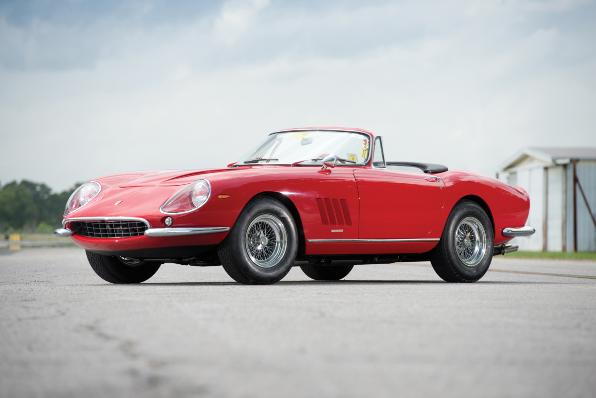 1967 Ferrari GTB/4*S N.A.R.T. Spider by Scaglietti offered at RM Auctions’ Monterey live auction 2013